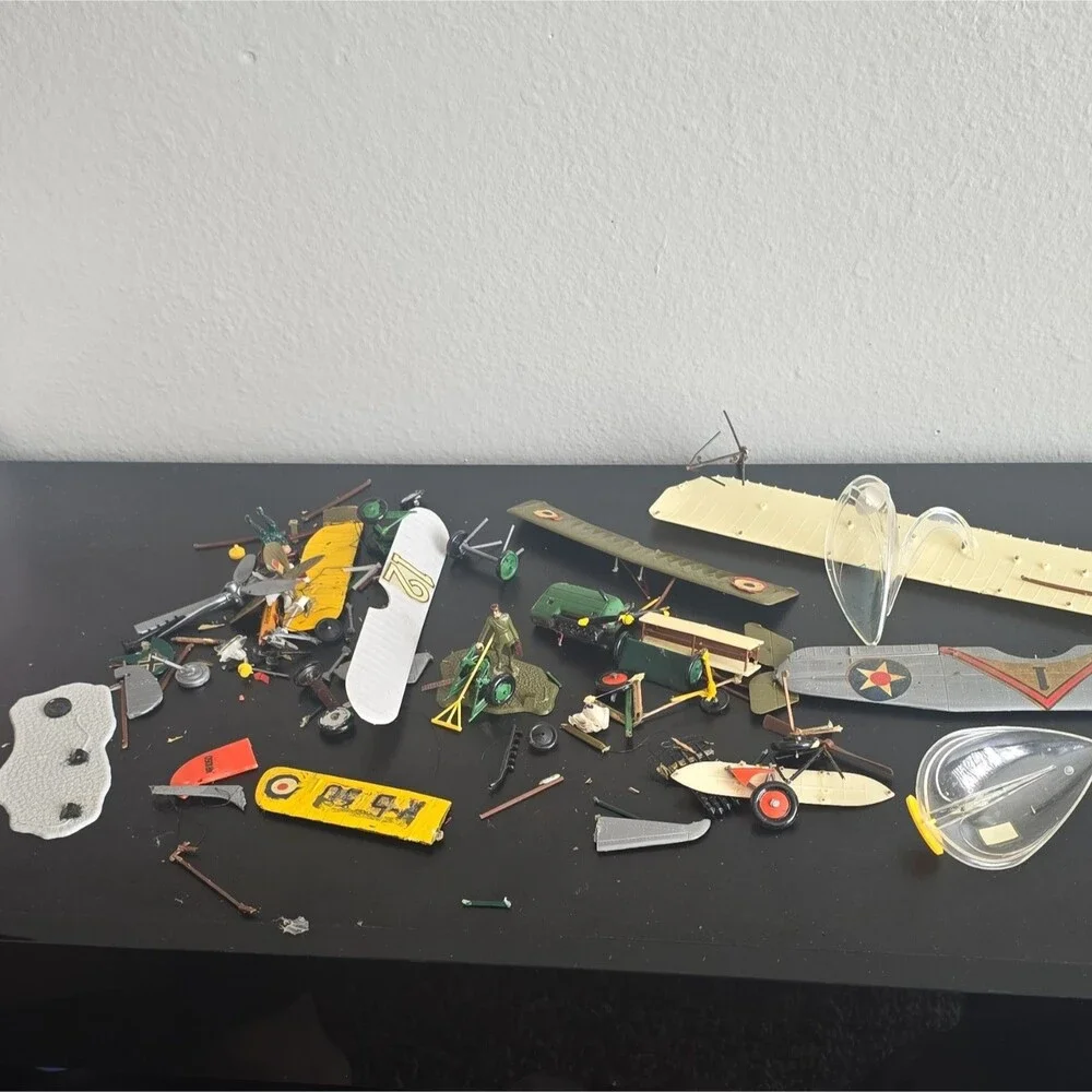 Lot of Vintage Model Airplanes for Parts or Repair – Vintage Projects